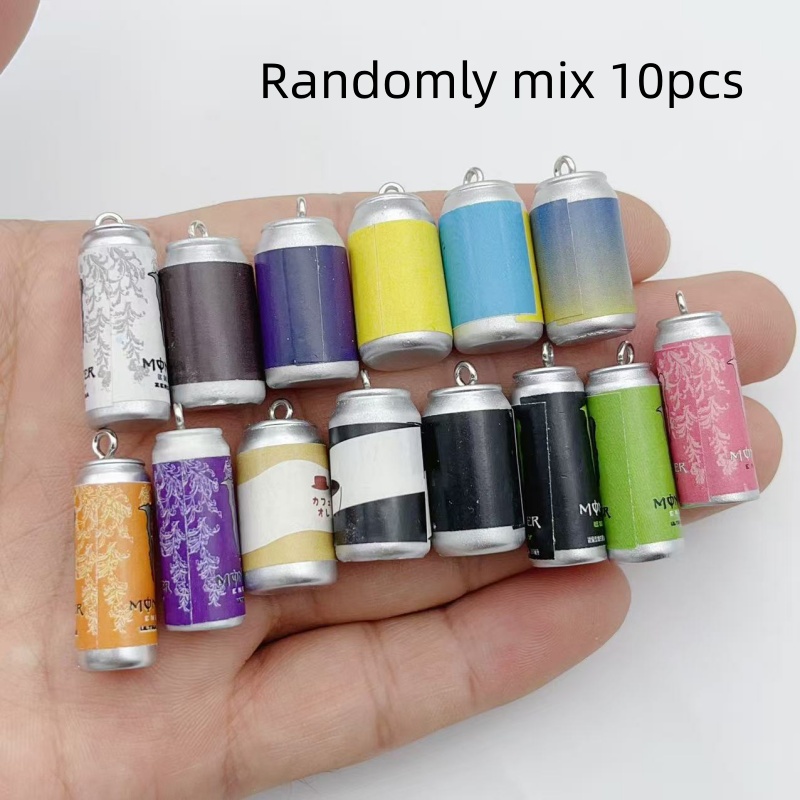 Resin Art Love - 10Pcs Mini Simulation Beverage Can Resin