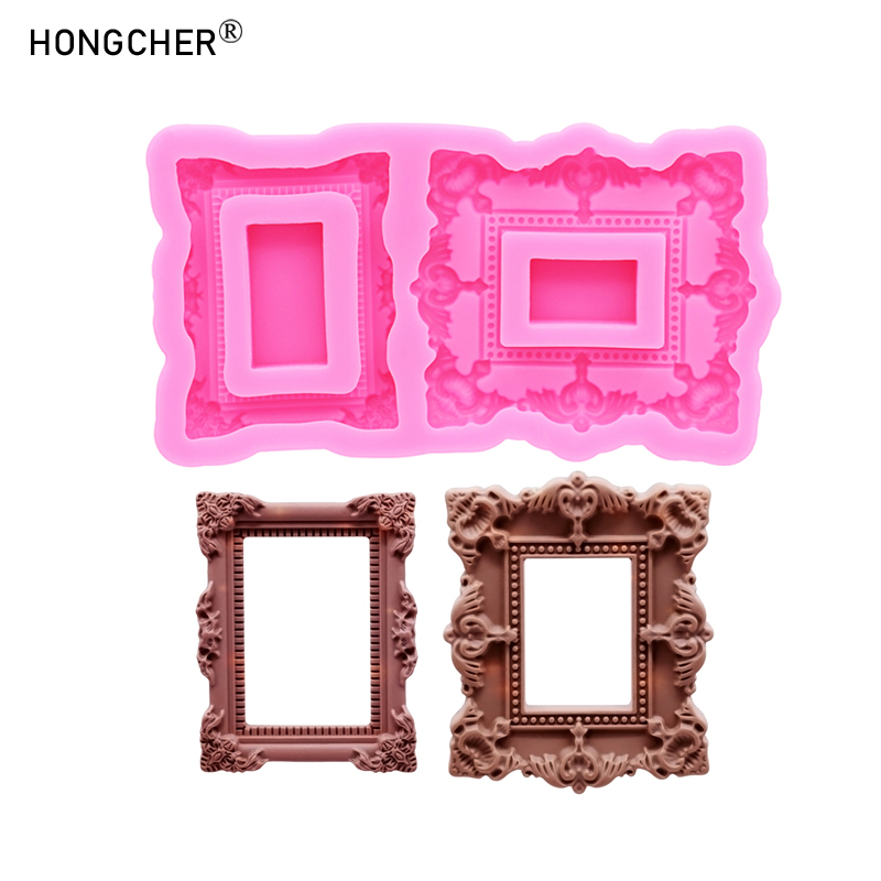 Resin Art For Photo Frame - European Embossed Small Photo Frame Sculpture