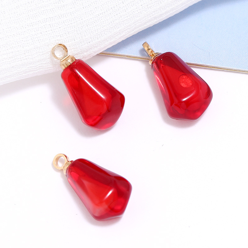 10pcs Pomegranate Seed Resin P - Resin Art Love ulasan dan harga