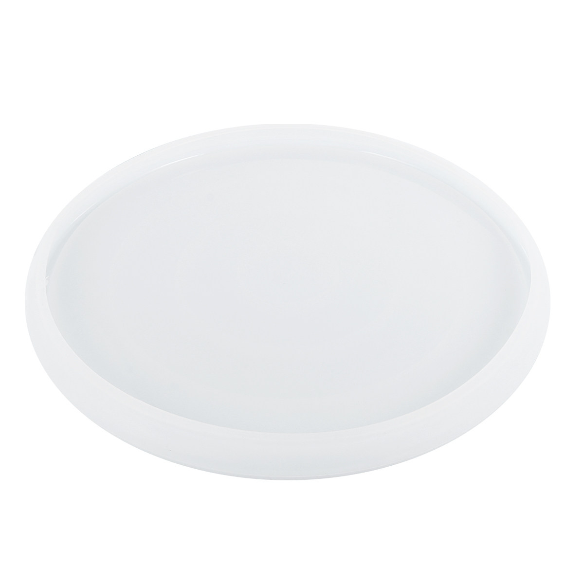 1Pcs Round Silicone Plate Mold - Resin Art Coasters ulasan dan harga