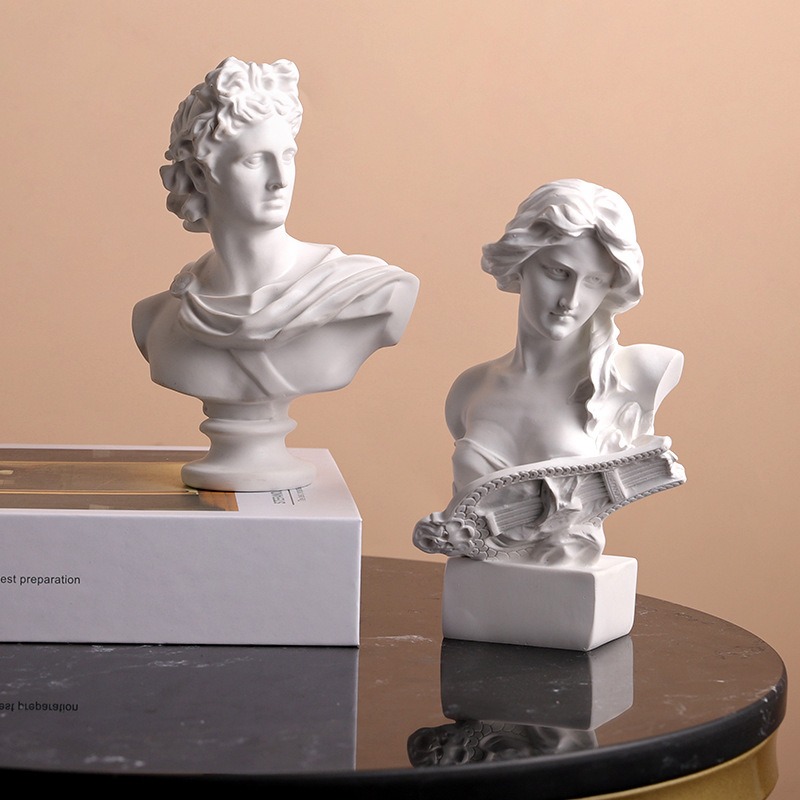 Nordic Greek Character Statue  - Resin Art Studio ulasan dan harga