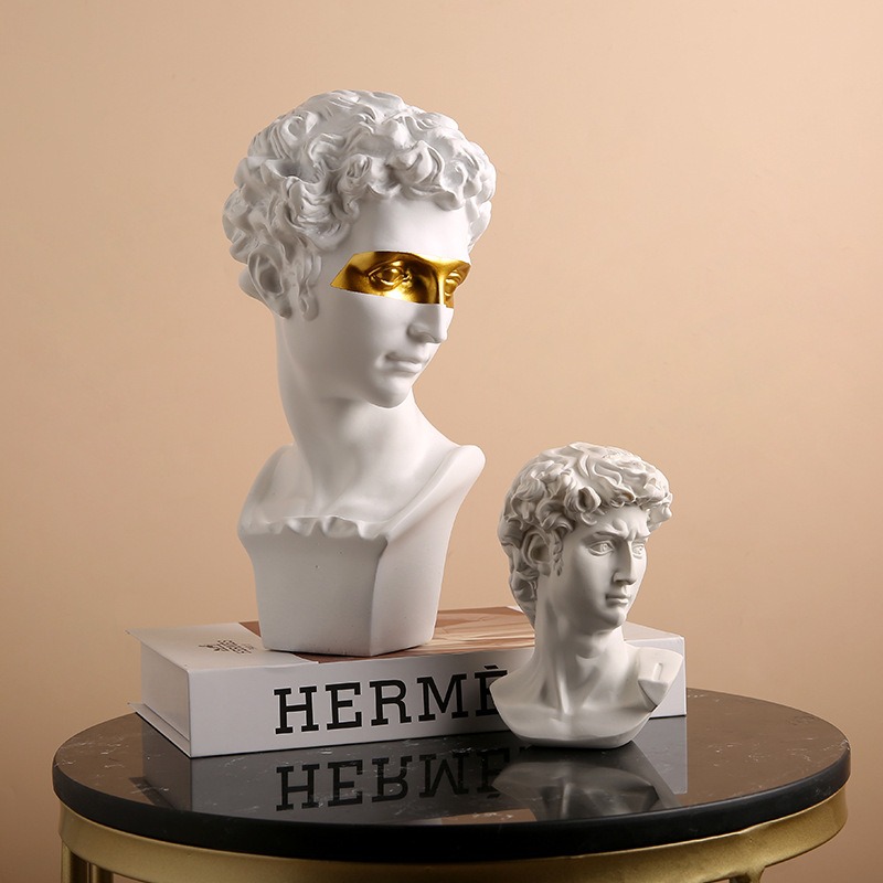 Nordic Greek Character Statue  - Resin Art Studio ulasan dan harga