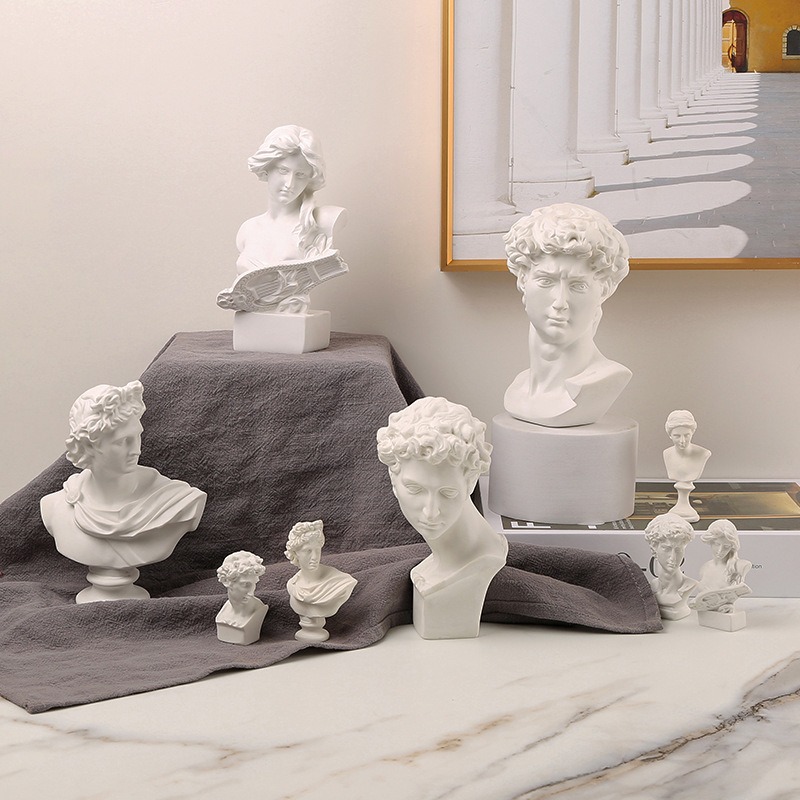 Nordic Greek Character Statue  - Resin Art Studio ulasan dan harga