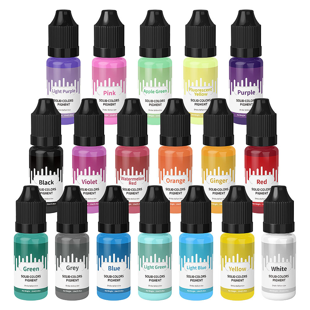 18Colors 10ml Macaron Solid Pa - Resin Art Tool Kit ulasan dan harga
