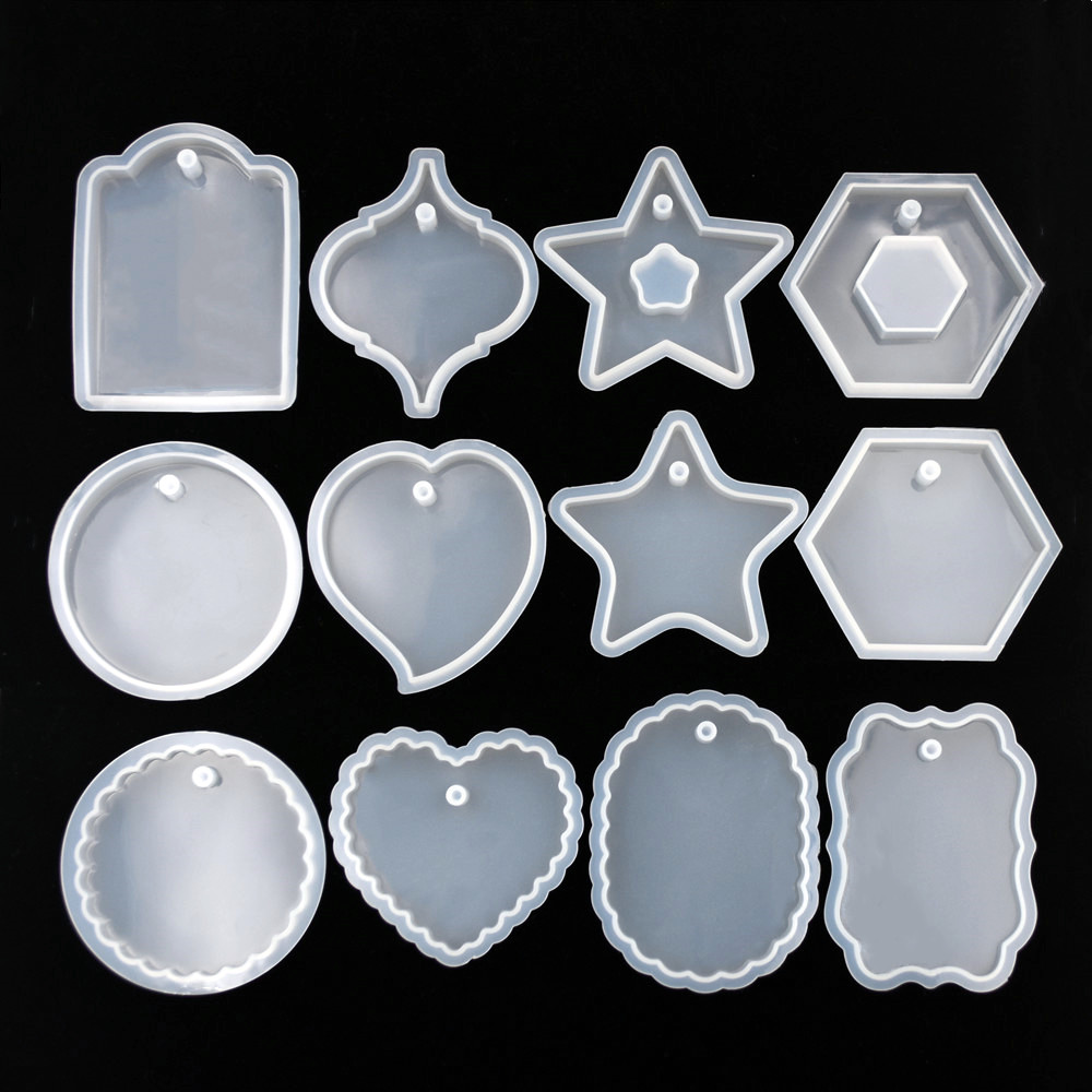 1PC Tag Silicone Mold Resin Si - Resin Art Tool Kit ulasan dan harga