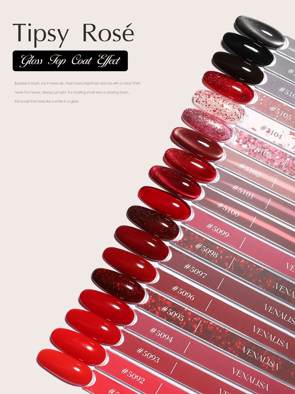 Venalisa V6 Nail Gel Polish He - Resin Art All ulasan dan harga
