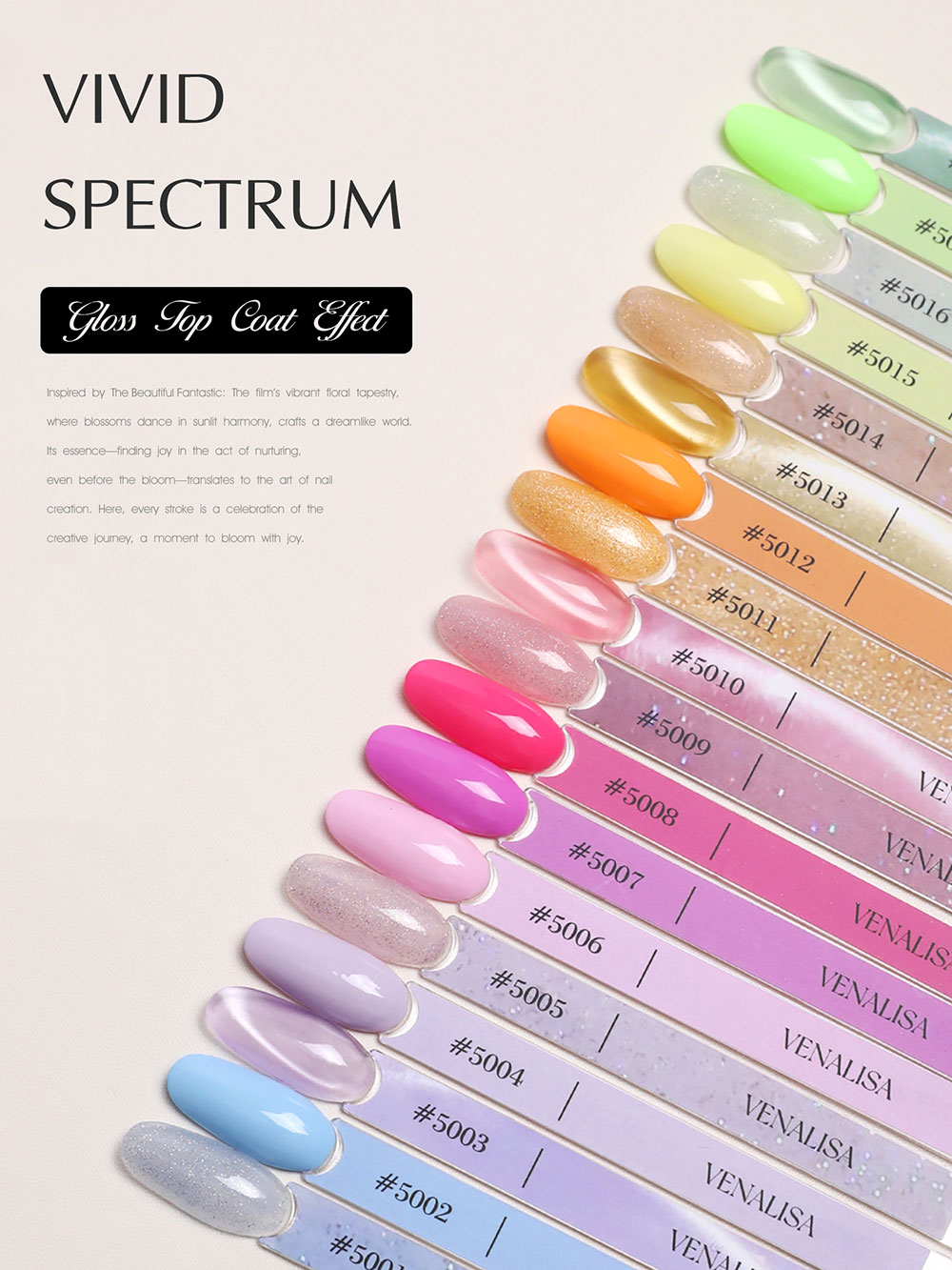 Venalisa V6 Nail Gel Polish He - Resin Art All ulasan dan harga