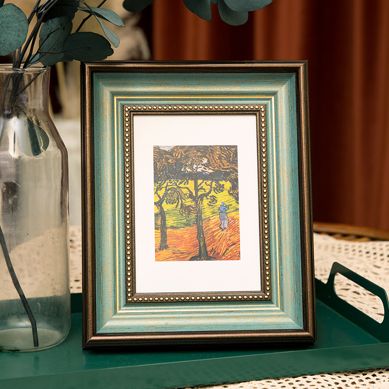 Vintage 6/7/10 Inch Antique Pi - Resin Art Photo Frame ulasan dan harga