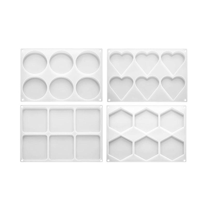 FYBL-Resin Molds 4 Inch Round  - Resin Art Coasters ulasan dan harga