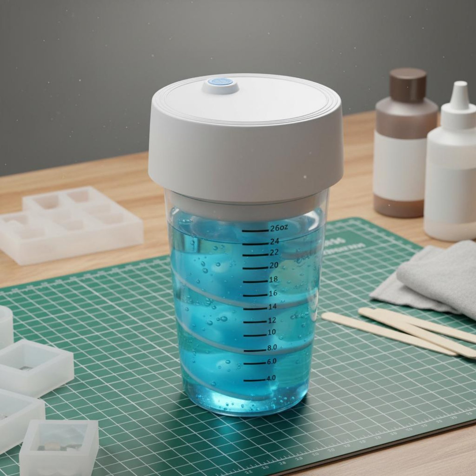 Automatic Resin Mixer Handseff - Resin Art Studio ulasan dan harga