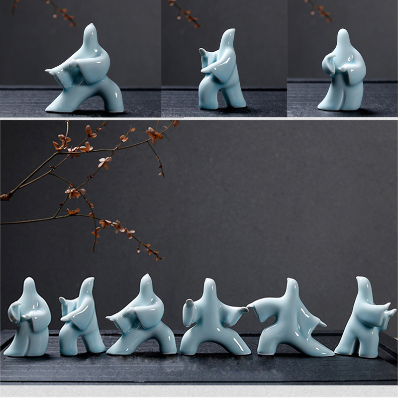Abstract Art Ceramic Kungfu Po - Resin Art Studio ulasan dan harga
