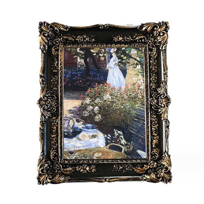 Eurpean Style Resin Relief Flo - Resin Art Photo Frame ulasan dan harga