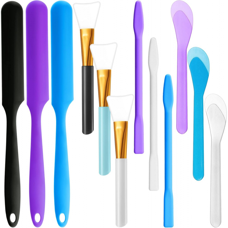 12Silicone Stirring Rod Set，Si - Resin Art Tool Kit ulasan dan harga