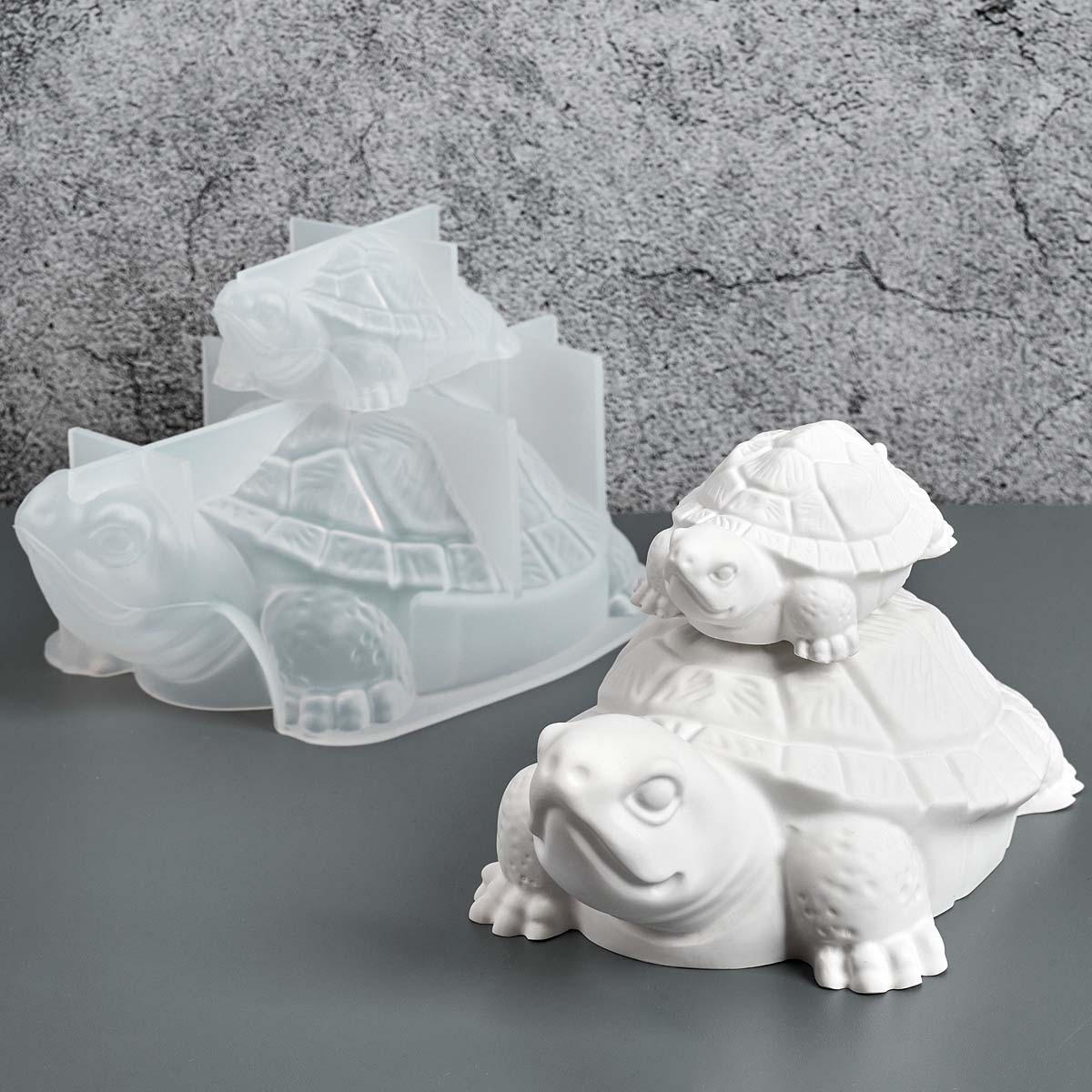 Stereo Turtle Silicone Candle  - Resin Art Kit With Molds ulasan dan harga