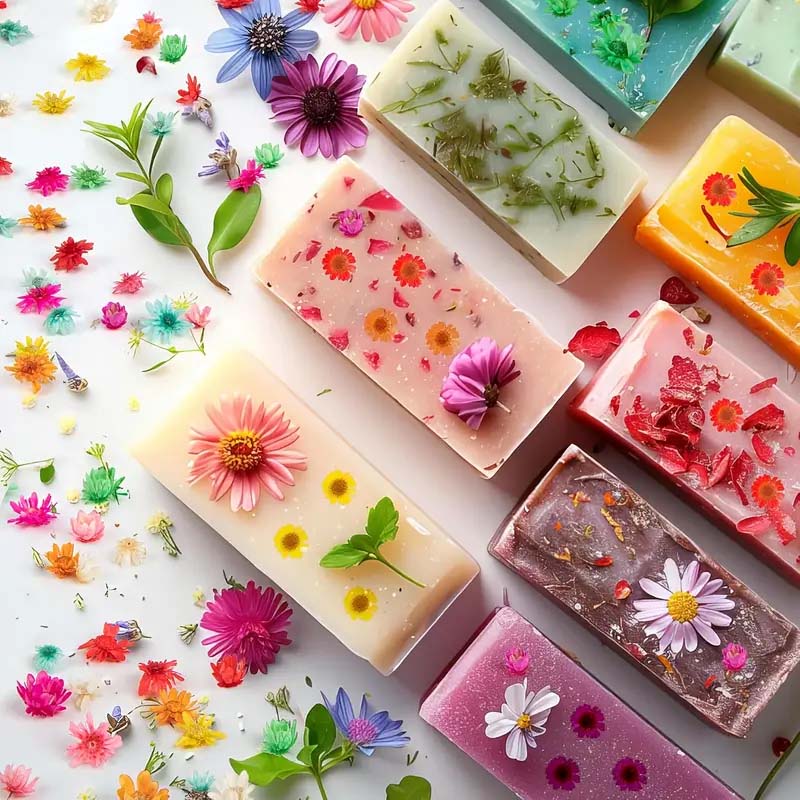 Mixed Colorful Flower for Wax  - Resin Art Design ulasan dan harga
