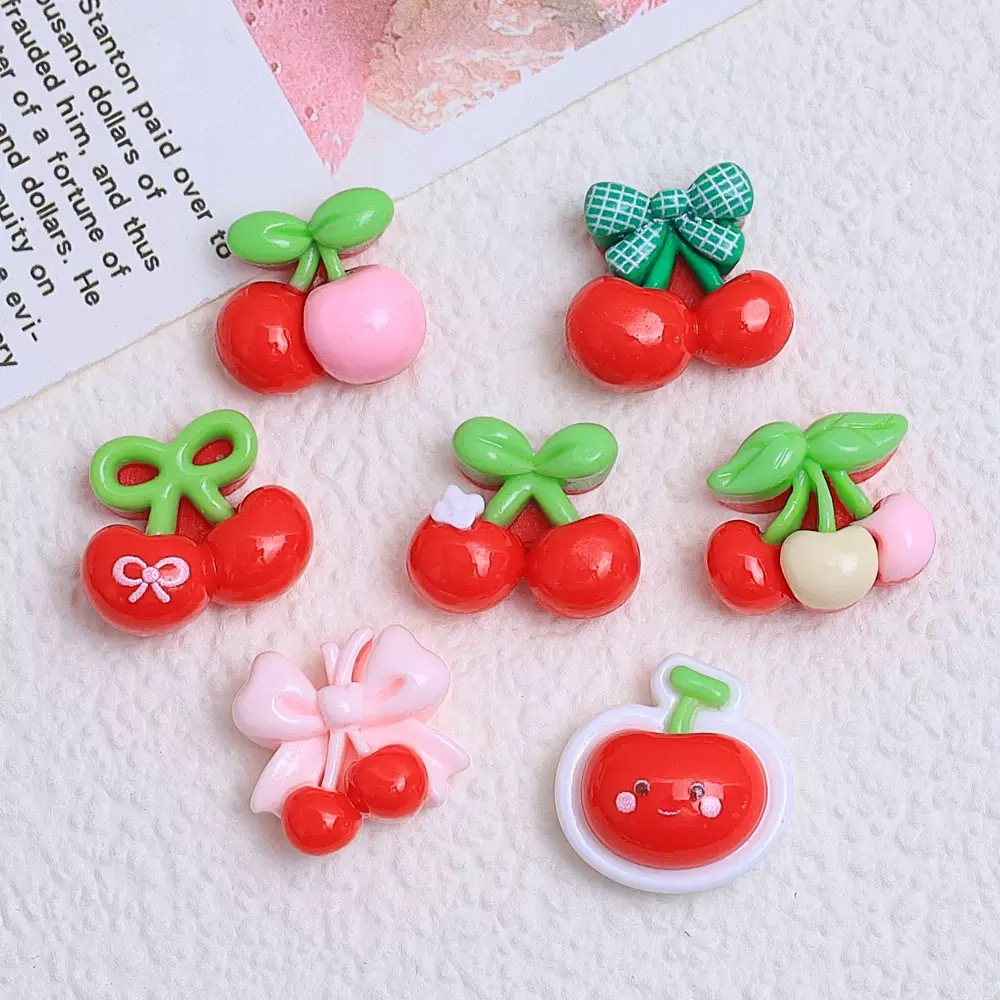 20Pcs Cute Mini cartoon with v - Resin Art Design ulasan dan harga