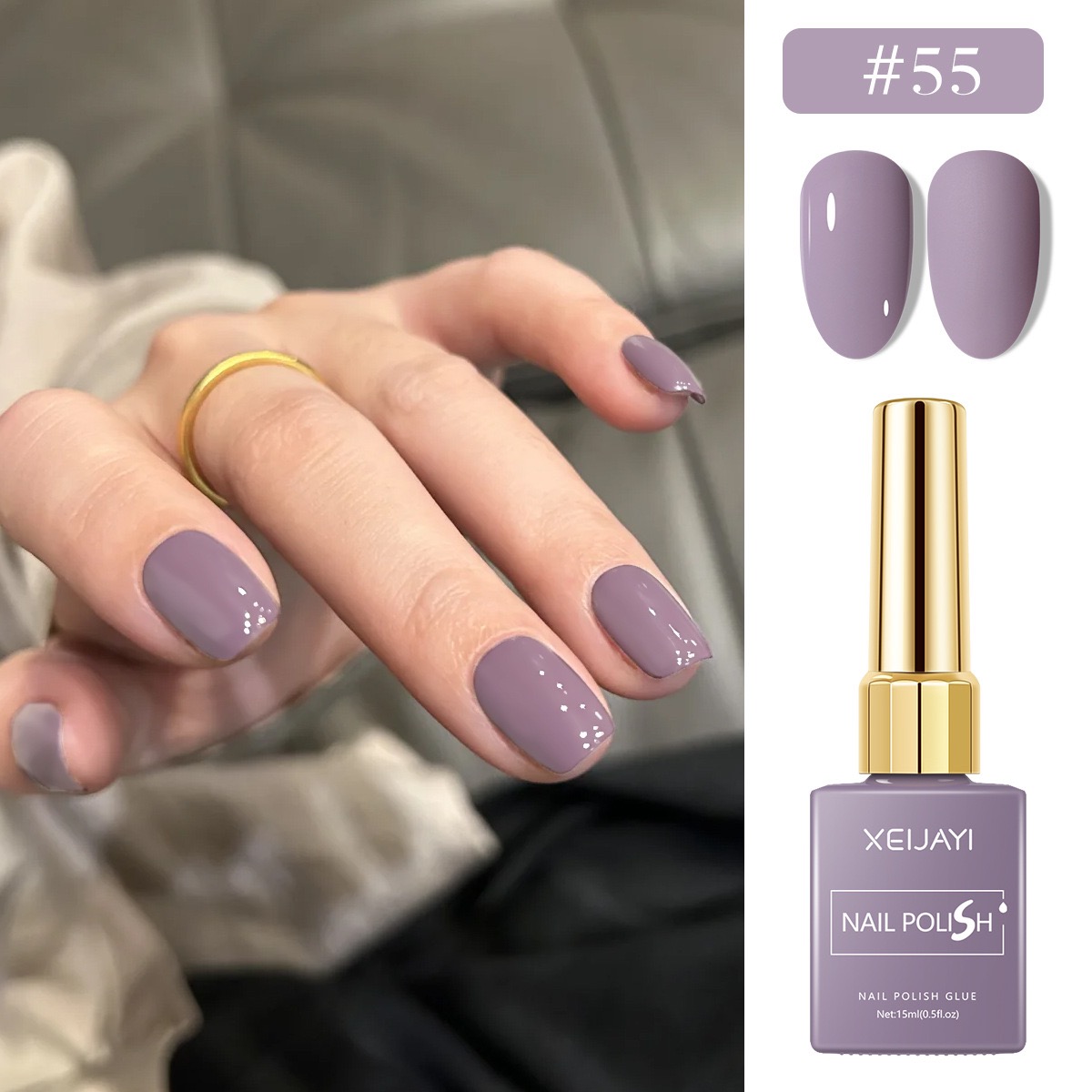 6PCS/SET 15ml Gel Nail Polish  - Resin Art All ulasan dan harga