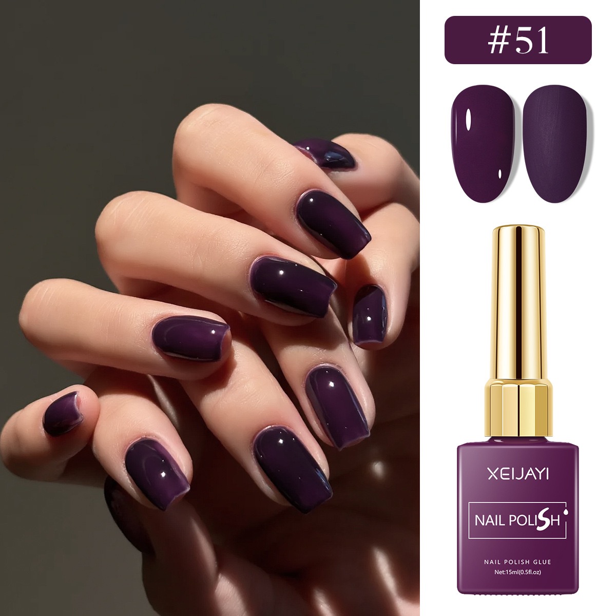 6PCS/SET 15ml Gel Nail Polish  - Resin Art All ulasan dan harga