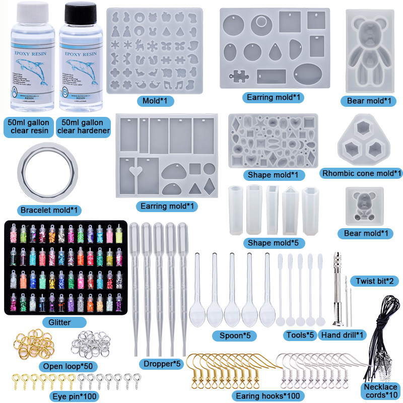 Epoxy Resin Silicone Molds Sta - Resin Art All ulasan dan harga