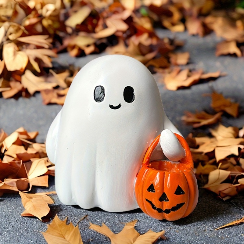 Creative All Saints Day Ghost  - Resin Art All ulasan dan harga