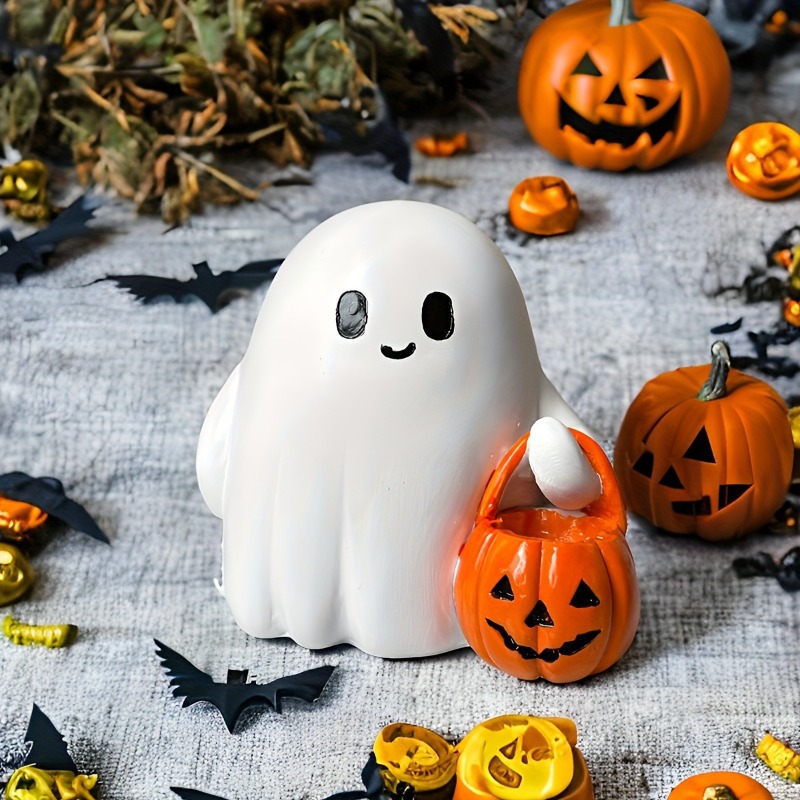 Creative All Saints Day Ghost  - Resin Art All ulasan dan harga