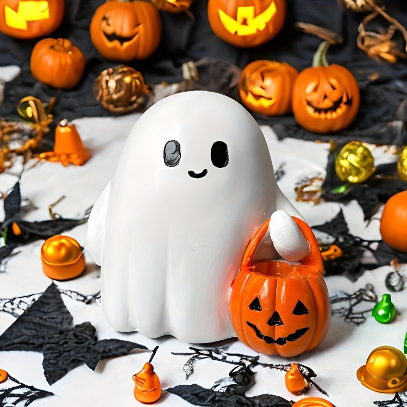 Creative All Saints Day Ghost  - Resin Art All ulasan dan harga