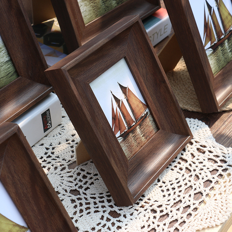 Vintage Resin Photo Frame Clas - Resin Art Photo Frame ulasan dan harga