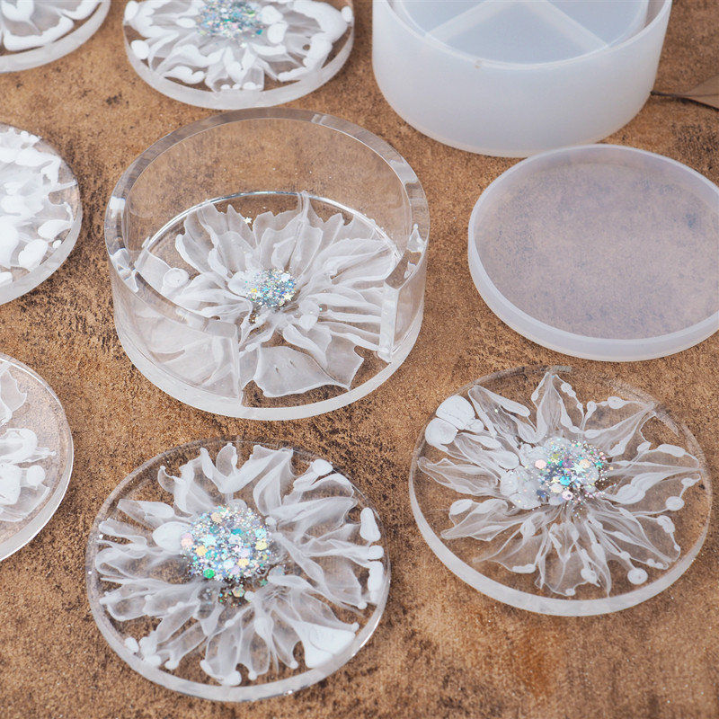 SNASAN Coaster Cup Mat Silicon - Resin Art Tool Kit ulasan dan harga