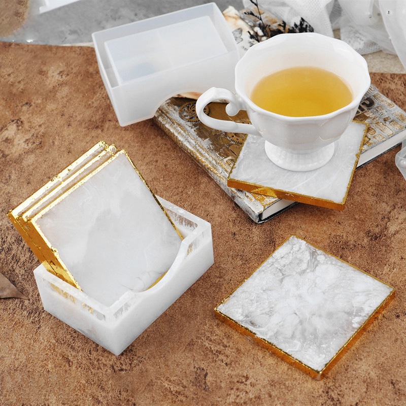 SNASAN Coaster Cup Mat Silicon - Resin Art Tool Kit ulasan dan harga