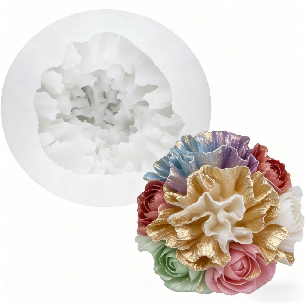 3-Piece Silicone Molds for Ros - Resin Art All ulasan dan harga