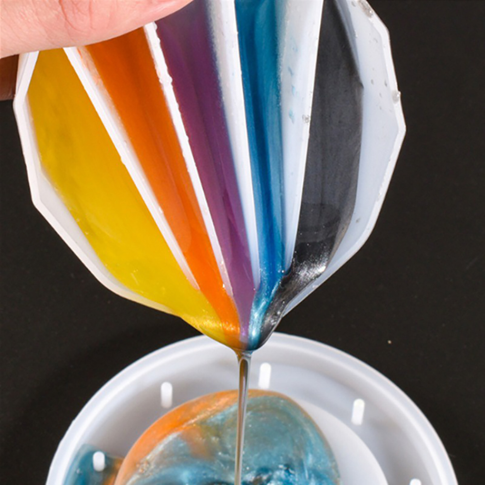 2/3/4/5 Grids Silicone Split C - Resin Art Design ulasan dan harga
