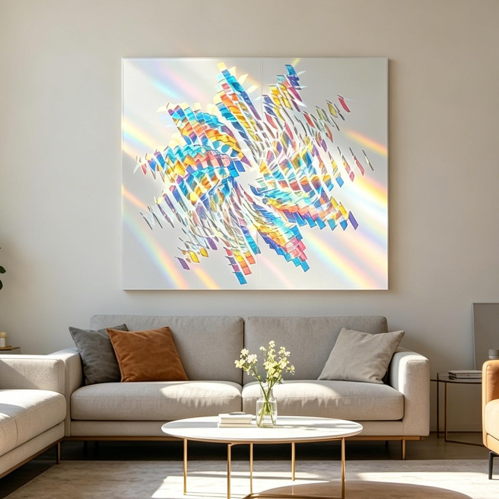 Acrylic Iridescent Radiant She - Resin Art Cube ulasan dan harga