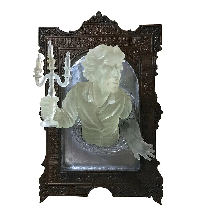 New Halloween Ghost Mirror Wal - Resin Art For Photo Frame ulasan dan harga