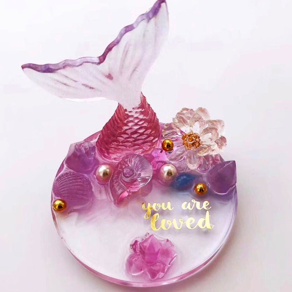 Handmade Pendant Agate Fluid A - Resin Art Coasters ulasan dan harga