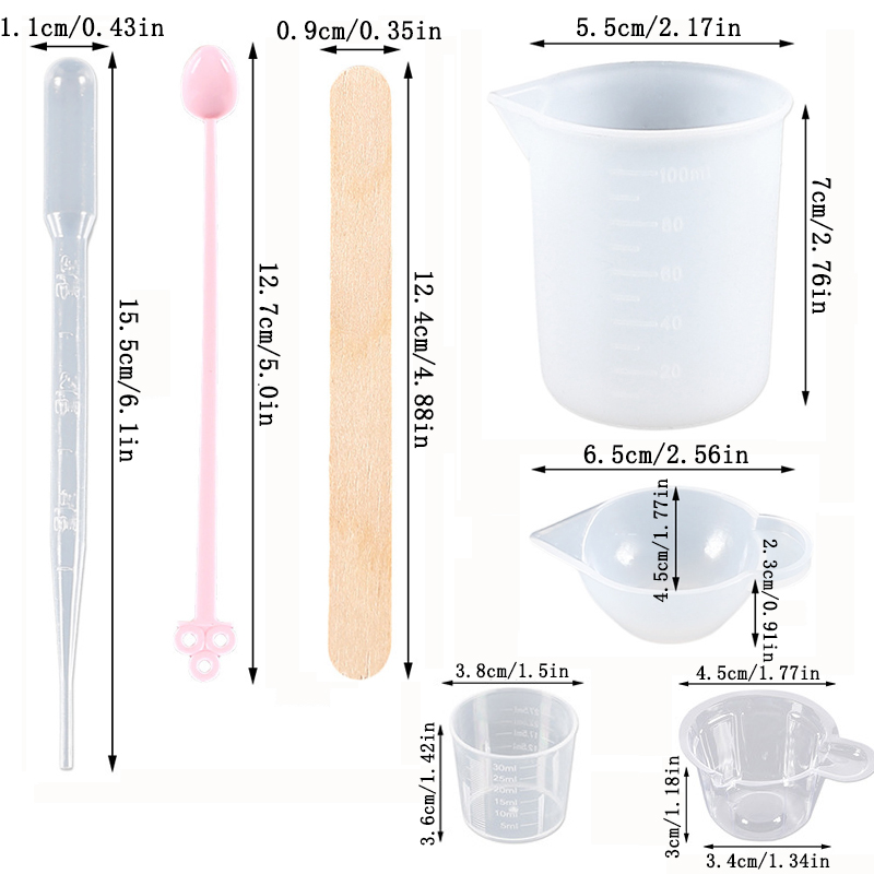 Uv Epoxy Resin Casting Tools K - Resin Art Tool Kit ulasan dan harga