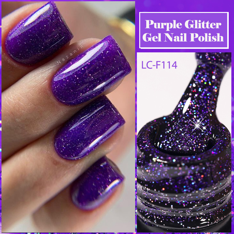 LILYCUTE Purple Glitter Sequin - Resin Art All ulasan dan harga