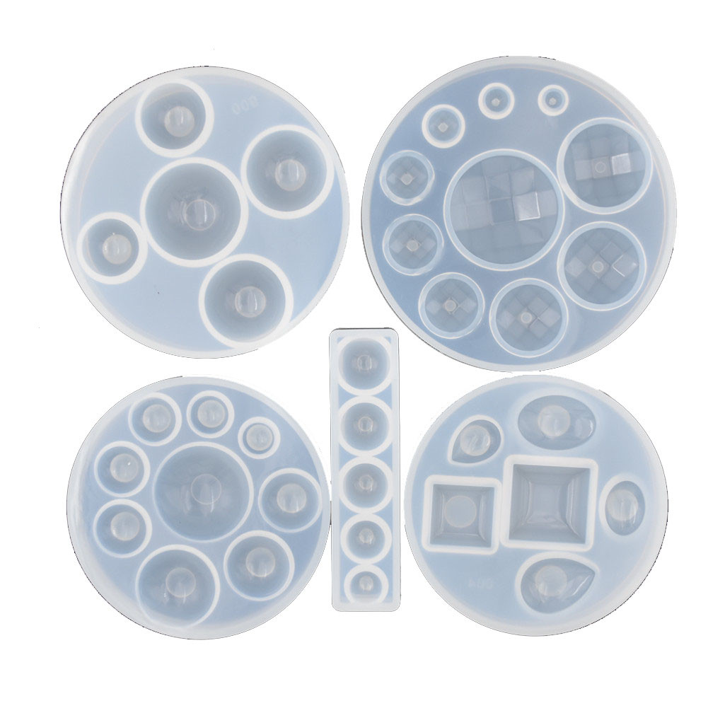 Silicone Mold half ball Oblate - Resin Art Tool Kit ulasan dan harga