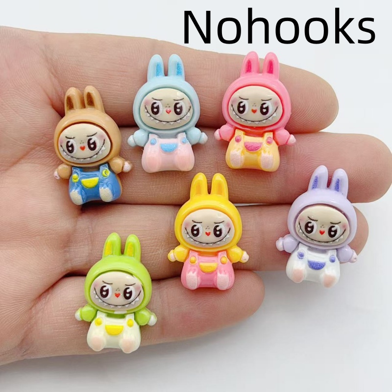 10Pcs Kawaii Rabbit Strawberry - Resin Art Love ulasan dan harga
