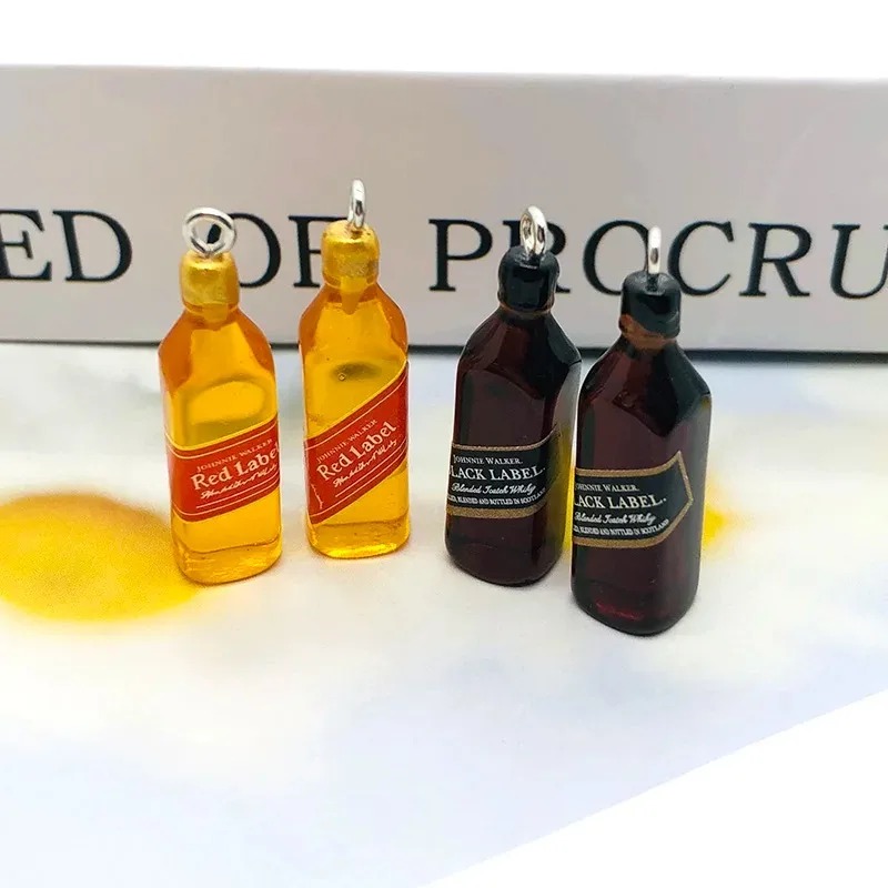 10Pcs Tiny Wine Bar Bottle Res - Resin Art Love ulasan dan harga
