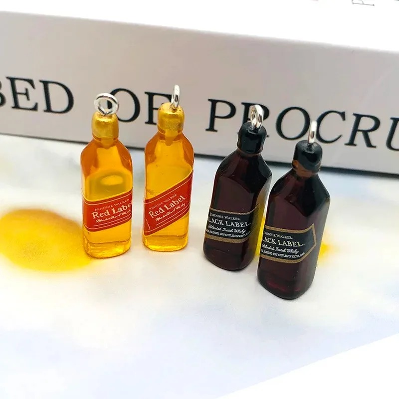 10Pcs Tiny Wine Bar Bottle Res - Resin Art Love ulasan dan harga