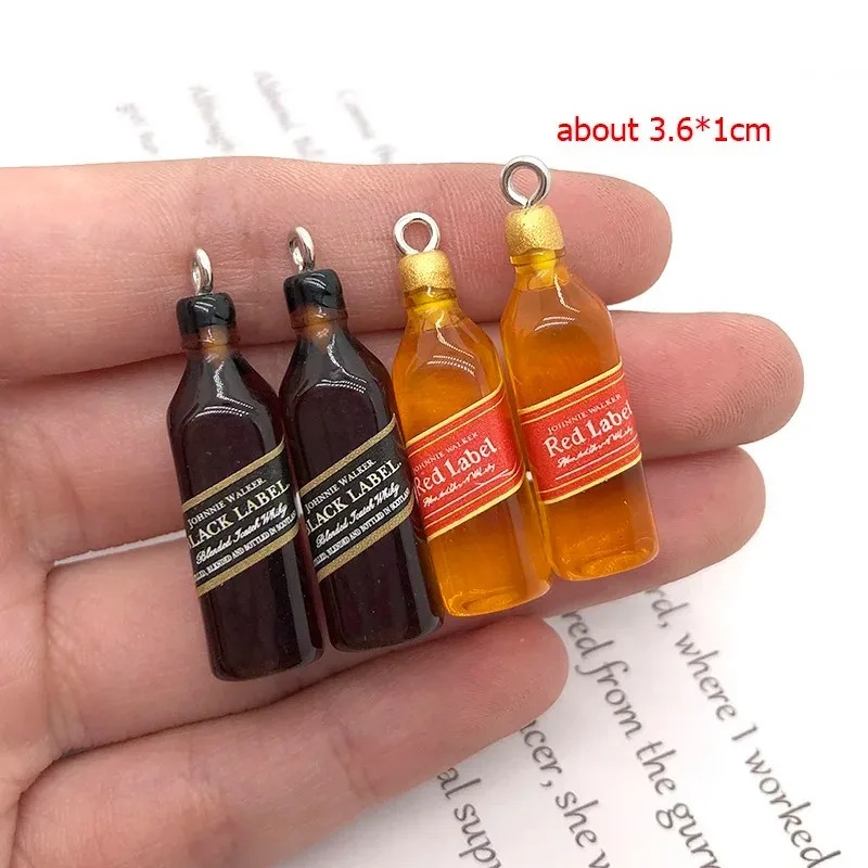 10Pcs Tiny Wine Bar Bottle Res - Resin Art Love ulasan dan harga
