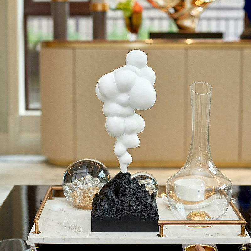 Klein Blue Abstract Volcanic C - Resin Art Studio ulasan dan harga