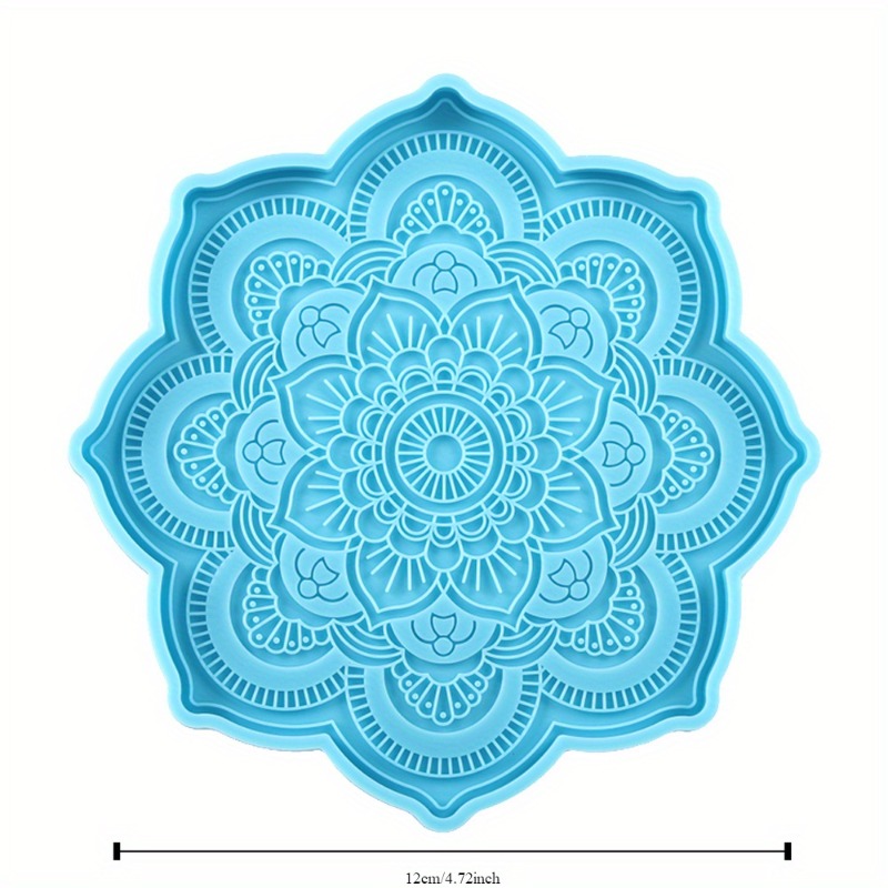 Mandala Coaster Silicone Mold  - Resin Art Tool Kit ulasan dan harga
