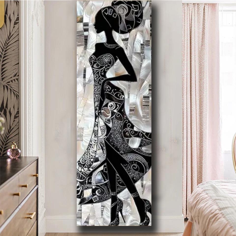 Vibrant black African women da - Resin Art All ulasan dan harga