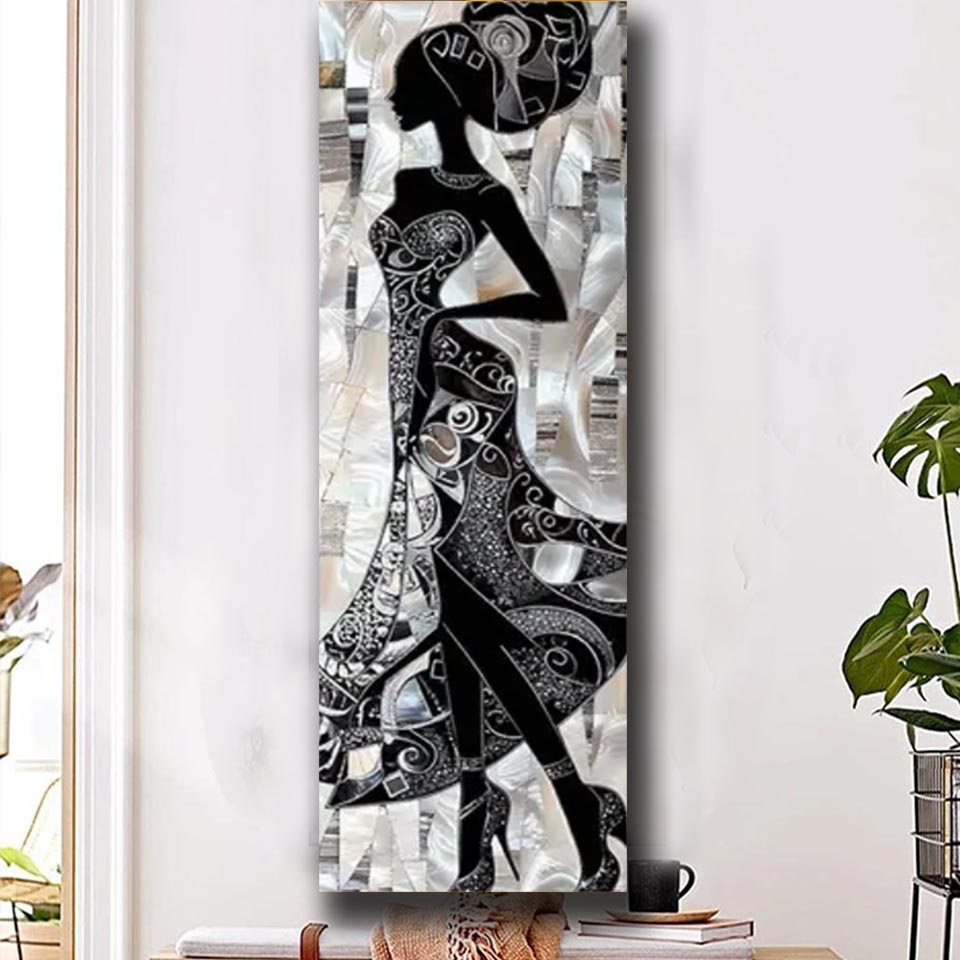 Vibrant black African women da - Resin Art All ulasan dan harga