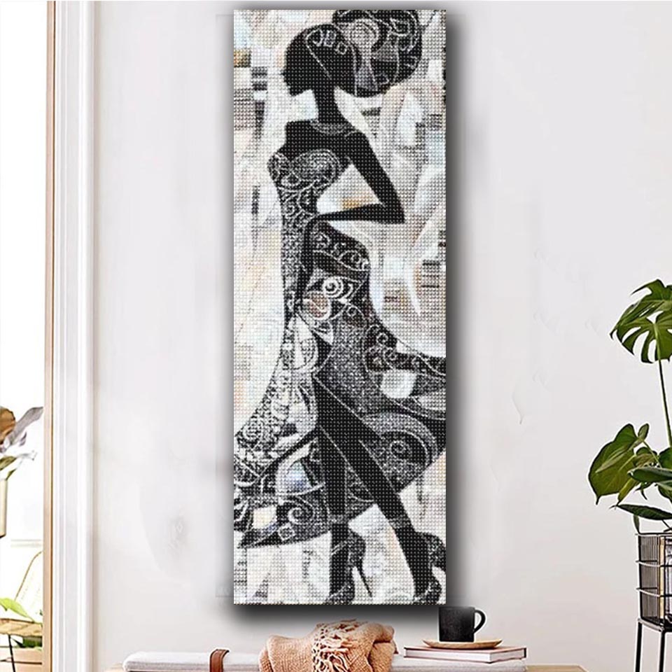 Vibrant black African women da - Resin Art All ulasan dan harga