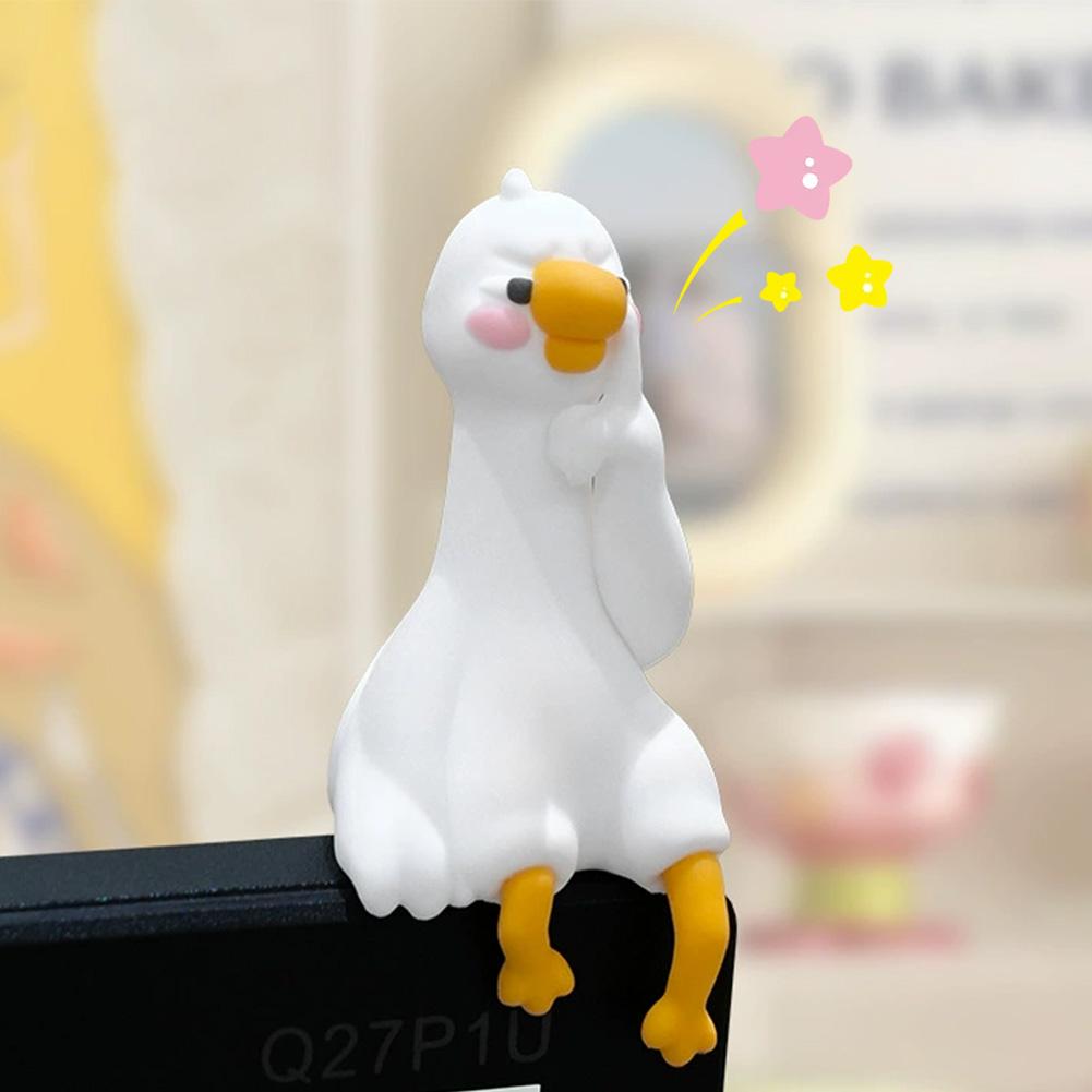 Cute Mini Resin Goose Figurine - Resin Art For Photo Frame ulasan dan harga