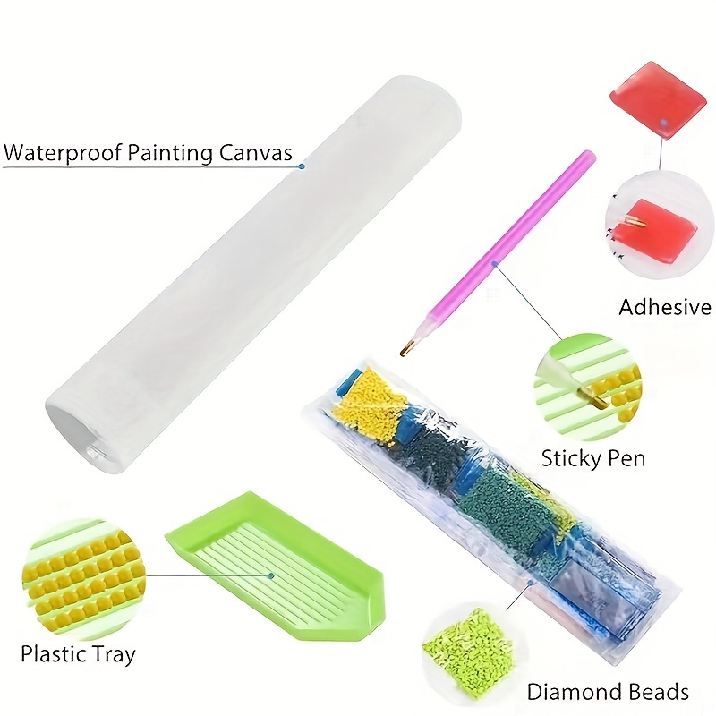 Flower Pattern DIY Diamond Art - Resin Art Design ulasan dan harga