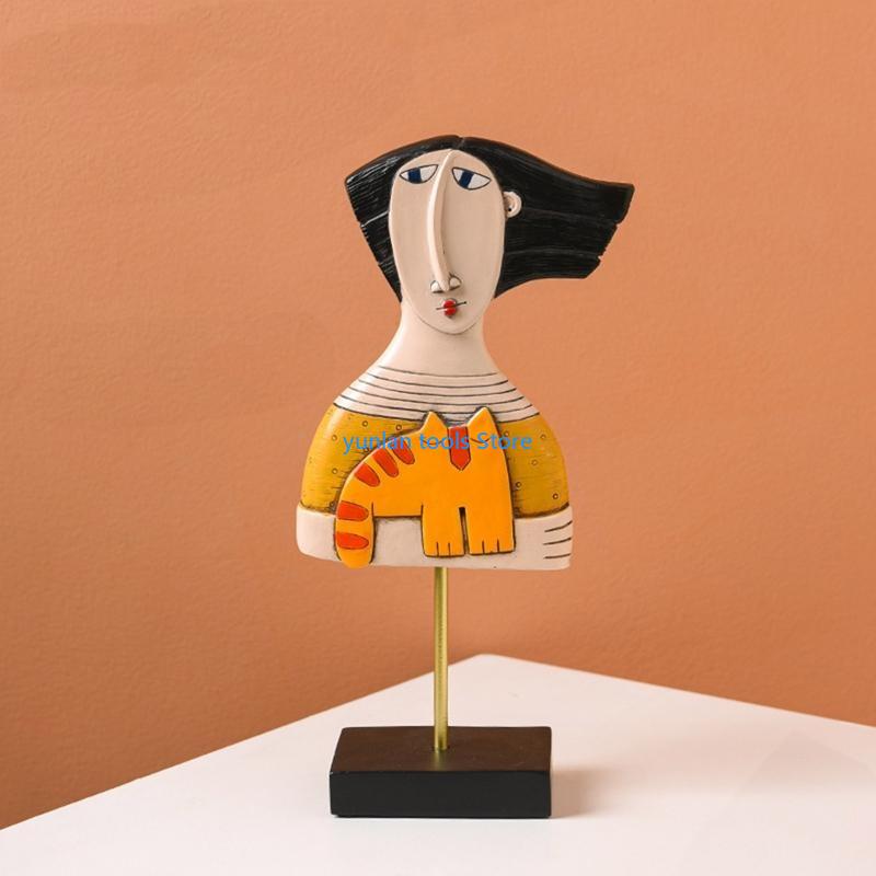 50LB Face Art Statue Sculpture - Resin Art Studio ulasan dan harga