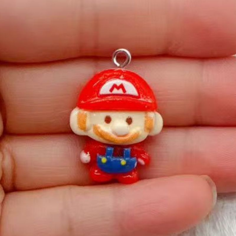10pcs resin cartoon pendant, D - Resin Art Love ulasan dan harga